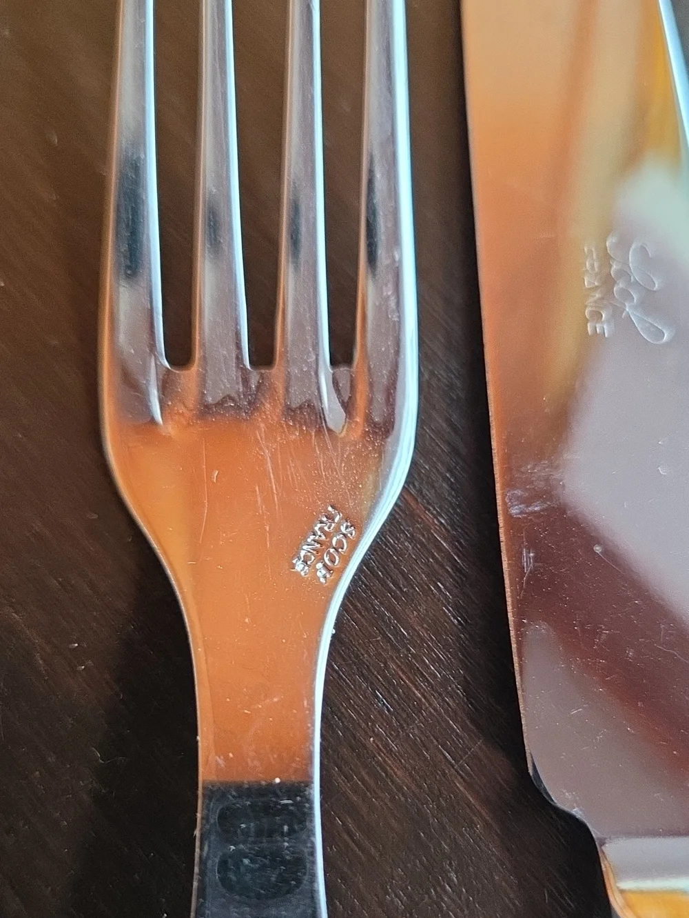 SCOF france Cutlery Lot Of Seven